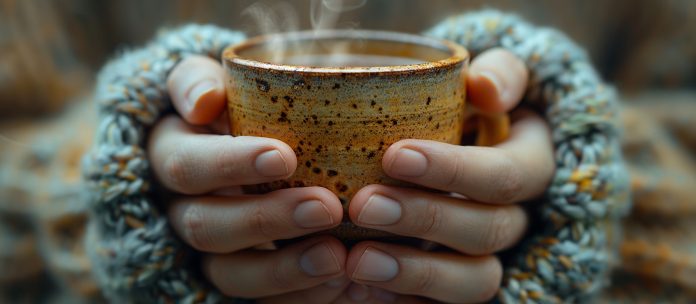 cozy winter mug